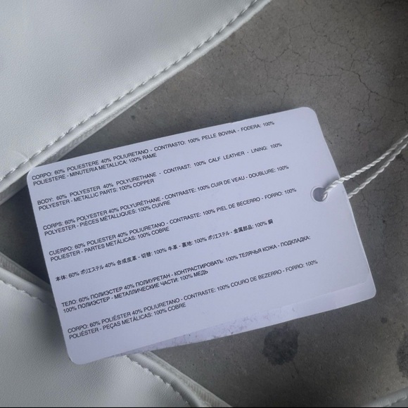 Maison Margiela MM6 Large White Tote Bag - Picture 5 of 13